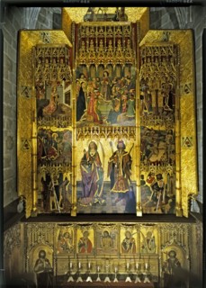'Altarpiece of Saint Tecla and Saint Sebastian', tempera on wood (1486-1498/1501).