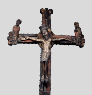 Calvary with the Virgin and Saint John called Tragó de Noguera.