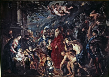 'The Adoration of the Magi' by Rubens.