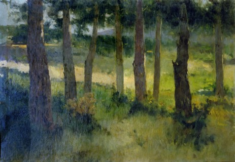 Forest', by Joaquim Vayreda.