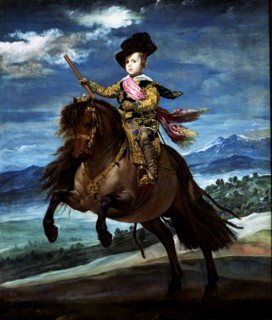 'Prince Baltasar Carlos on horseback' by Diego Velazquez.