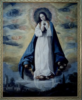 Immaculate Conception', oil on canvas by Zurbarán.