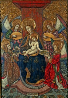 Altarpiece of the Virgin, by Pedro Garcia Benabarre.