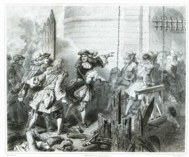 Taking to the assault of Valenciennes by King Louis XIV on March 16, 1677 during the Franco-Dutch?