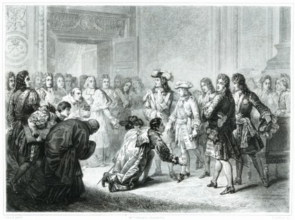 The Duke of Anjou, Philip V of Bourbon (1683-1746) declared King of Spain on 16 November 1700, en?
