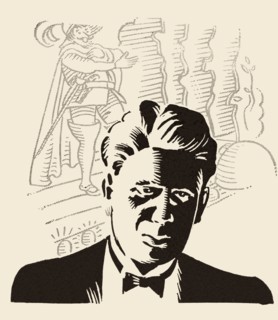 Eduard Toldrà Soler (1895-1962). Catalan musician. Drawing, 1934.