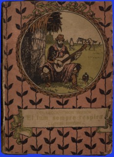 Cover of the novel 'El fum sempre respira', by Clovis Eimeric, 1920s.
