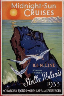 Tourist Brochure for the Norwegian Fiords and North Cape, 1933.