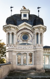 Chateau Delune, 86 Avenue Franklin Roosevelt, Brussels, Belgium, c2014-2017.  Artist: Alan John Ainsworth.