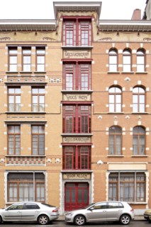 Foyer Schaerbeek, 53-59 Rue Victor Hugo, Brussels, Belgium, (1909) c2014-2017. Artist: Alan John Ainsworth.