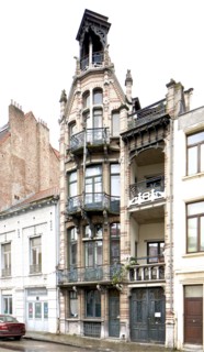 Maison Van Dijck, 85 Bld. Clovis, (1900), c2014-2017. Artist: Alan John Ainsworth.