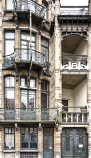 Maison Van Dijck, 85 Bld. Clovis, (1900), c2014-2017. Artist: Alan John Ainsworth.