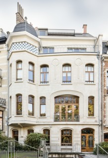 Maison Emile Waxweiler, 33 Sq Vergote, (1907), c2014-2017. Artist: Alan John Ainsworth.