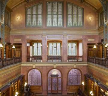 Bibliotheque Solvay, 137 Rue Belliard, (1902), c2014-2017. Artist: Alan John Ainsworth.