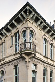 Chateau Delune, 86 Avenue Franklin Roosevelt, Brussels, Belgium, c2014-2017.  Artist: Alan John Ainsworth.