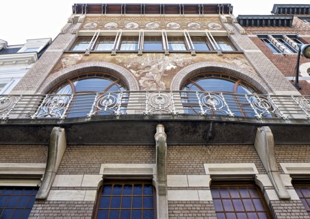 Hotel Albert Ciamberlani, 48 Rue Defacqz, Brussles, Belgium, c2014-2017.  Artist: Alan John Ainsworth.