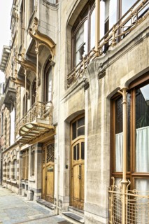 Maison-Atelier Horta (Horta Museum), 23-25 Rue Americaine, Brussels, Belgium, c2014-2017. Artist: Alan John Ainsworth.