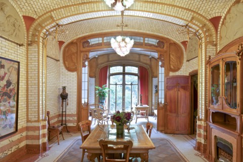 Maison Atelier Horta (Horta Museum), 23-25 Rue Americaine, Brussels, Belgium, c2014-2017. Artist: Alan John Ainsworth.