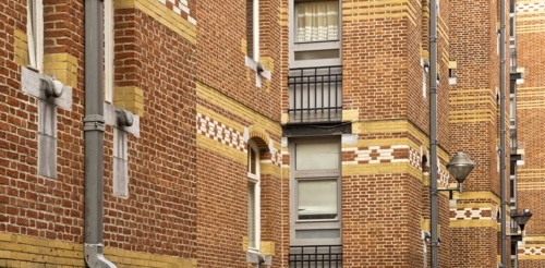Cite Hellemans, Rue Blaes, Brussels, Belgium, (c1905-1914), c2014-2017. Artist: Alan John Ainsworth.
