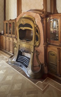 Interior-Hotel van Eetvelds, Av. Palmeston, Brussels, Belgium, (1895), c2014-2017. Artist: Alan John Ainsworth.
