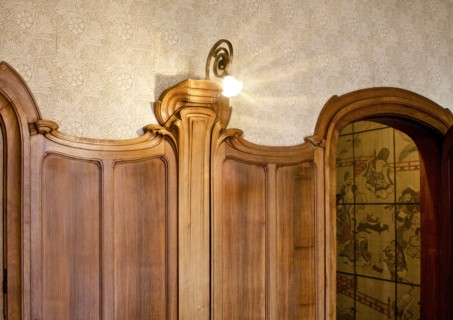 Interior-Hotel van Eetvelds, Av. Palmeston, Brussels, Belgium, (1895), c2014-2017. Artist: Alan John Ainsworth.