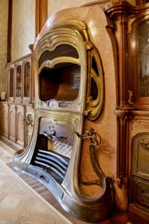 Interior-Hotel van Eetvelds, Av. Palmeston, Brussels, Belgium, (1895), c2014-2017. Artist: Alan John Ainsworth.