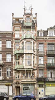 Maison de Beck, 9 Avenue Paul Dejaer, Brussels, Belgium, (1905), c2014-c2017. Artist: Alan John Ainsworth.