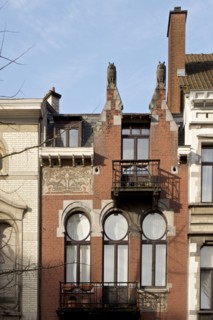 Les Hiboux, 55 Avenue Brugmann, Brussels, Belgium, (1900), c2014-c2017. Artist: Alan John Ainsworth.