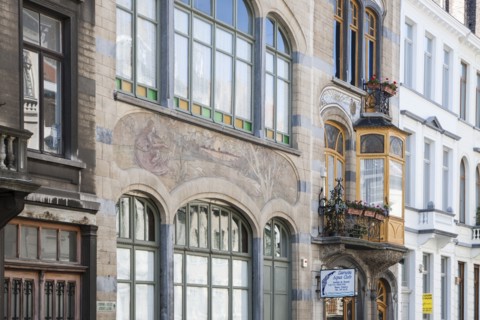 Maison-Atelier Louise de Hem, 15-17 Rue Darwin, Brussels, Belgium, (1902-1905), c2014-c2017. Artist: Alan John Ainsworth.