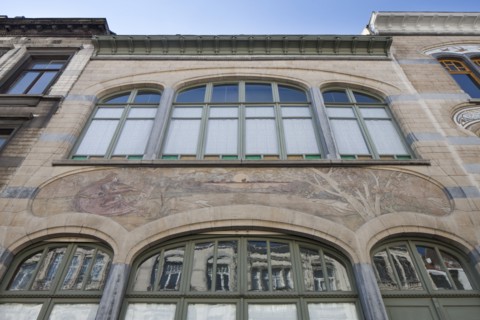 Maison-Atelier Louise de Hem, 15-17 Rue Darwin, Brussels, Belgium, (1902-1905), c2014-c2017. Artist: Alan John Ainsworth.