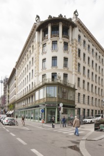 Wienzeilenhauser, Vienna, Austria, (1898), 2015. Artist: Alan John Ainsworth.