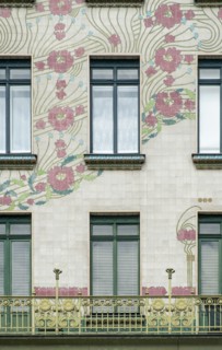 Wienzeilenhauser, Vienna,  Austria, (1898), 2015. Artist: Alan John Ainsworth.