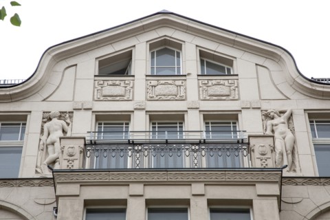 Haus Hillbrich, Mauerstrasse 76,  Berlin, Germany, (1908), 2018. Artist: Alan John Ainsworth.