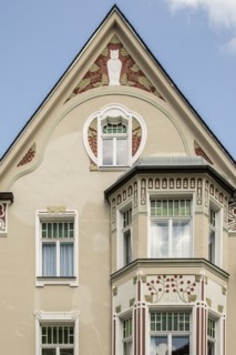 Jugenstil house, Cranachstrasse 12, Weimar, Germany, (1905), 2018. Artist: Alan John Ainsworth.