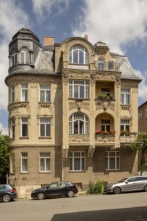 Jugenstil house, Villa Rauner, House, Cranachstrasse 10, Weimar, Germany, 2018. Artist: Alan John Ainsworth.