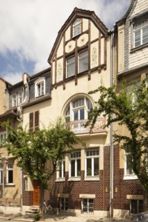 Art nouveau residence, Cranachstrasse 6, Weimar, Germany, 2018. Artist: Alan John Ainsworth.