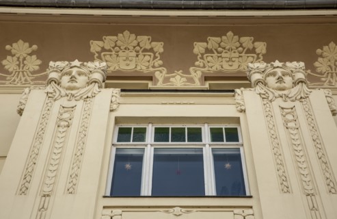 Art nouveau residence, Cranachstrasse 8, Weimar, Germany, 2018. Artist: Alan John Ainsworth.