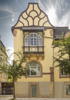 Jugenstil house, Cranachstrasse 21, Weimar, Germany, (c1905), 2018. Artist: Alan John Ainsworth.