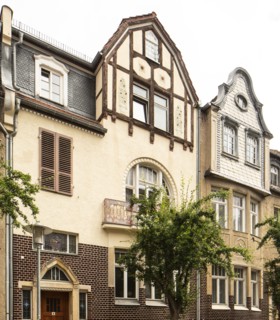 Art nouveau villas, Cranachstrasse 4-6, Weimar, Germany, 2018. Artist: Alan John Ainsworth.