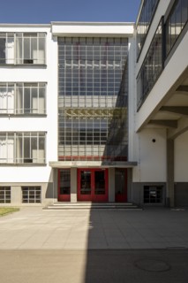 The Bauhaus building, Dessau, Germany, 2018.  Artist: Alan John Ainsworth.