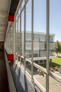 The Bauhaus building, Dessau, Germany, 2018.  Artist: Alan John Ainsworth.