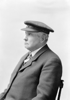Portrait of an elderly man in a uniform, (Isle of Wight?), c1935. Creator: Kirk & Sons of Cowes.