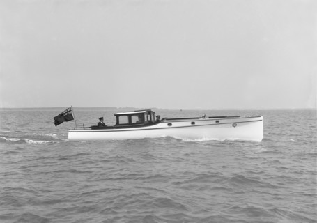 Wolseley launch, 1914. Creator: Kirk & Sons of Cowes.
