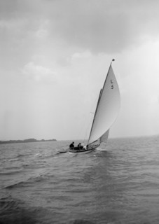 The 6 Metre 'Jonquil', 1912. Creator: Kirk & Sons of Cowes.