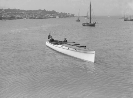 Wolseley launch, 1914. Creator: Kirk & Sons of Cowes.