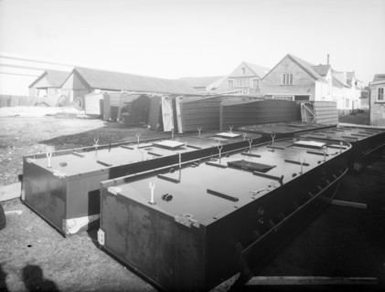Saunders Shipyard (Interior), Cowes, 1938. Creator: Kirk & Sons of Cowes.