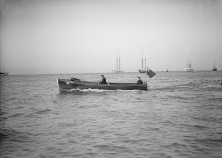 Wolseley motor launch, 1911.  Creator: Kirk & Sons of Cowes.