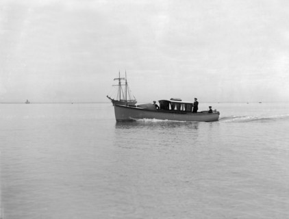 Mitcham cabin cruiser, 1914. Creator: Kirk & Sons of Cowes.