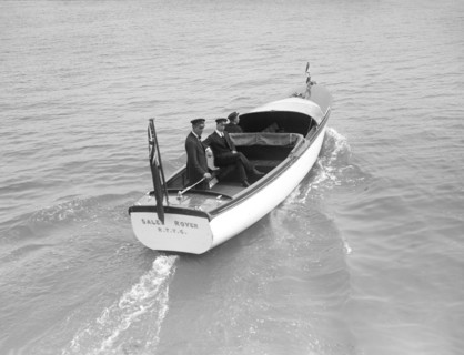 The Royal Thames Yacht Club's motor launch 'Salee Rover', 1912. Creator: Kirk & Sons of Cowes.