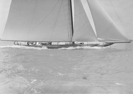 Close up of Shamrock's Deck. Creator: Kirk & Sons of Cowes.